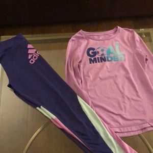 Adidas girls outfit